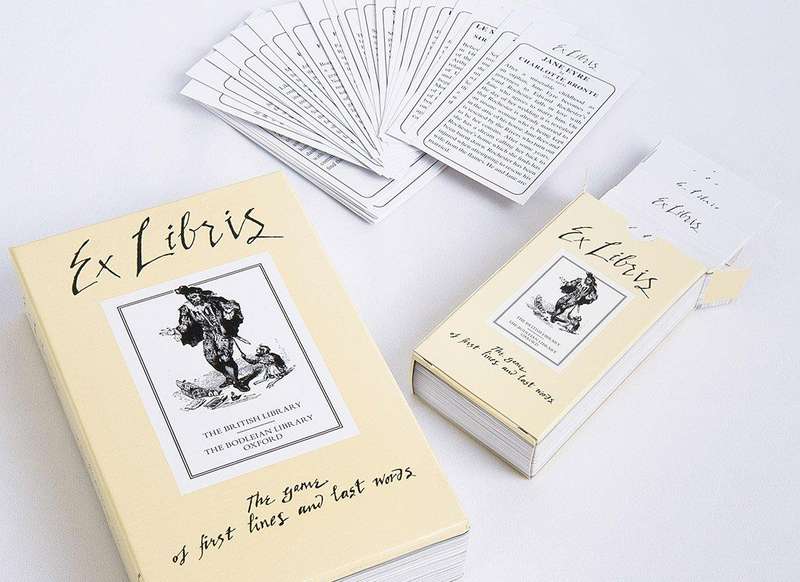 Ex Libris: The Game Of First Lines And Last Words Board Game