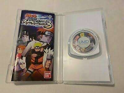 PSP-Naruto Shippuden Ninja Heroes 3 -Psp Essentias