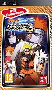 PSP-Naruto Shippuden Ninja Heroes 3 -Psp Essentias