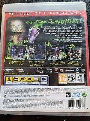 Batman Arkham Asylum PS3