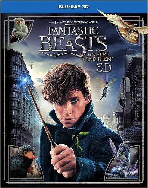 Fantastic Beasts and Where to Find Them Blu Ray 3D