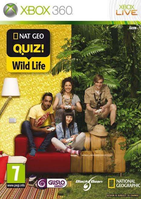 Xbox360 Nat Geo Quiz Wild Life  Xbox 360
