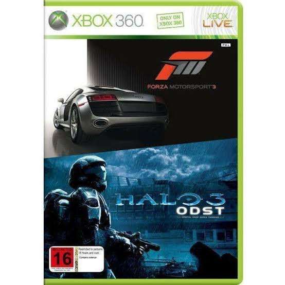 Forza Motorsport 3 xbox360 and Halo 3 Xbox 360