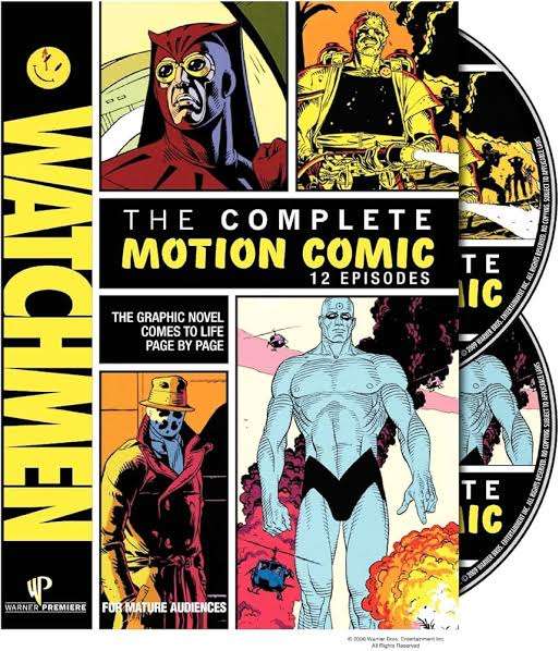 Watchmen Motion Comics DVD