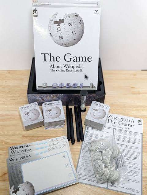 The Game About Wikipedia Boardgame
