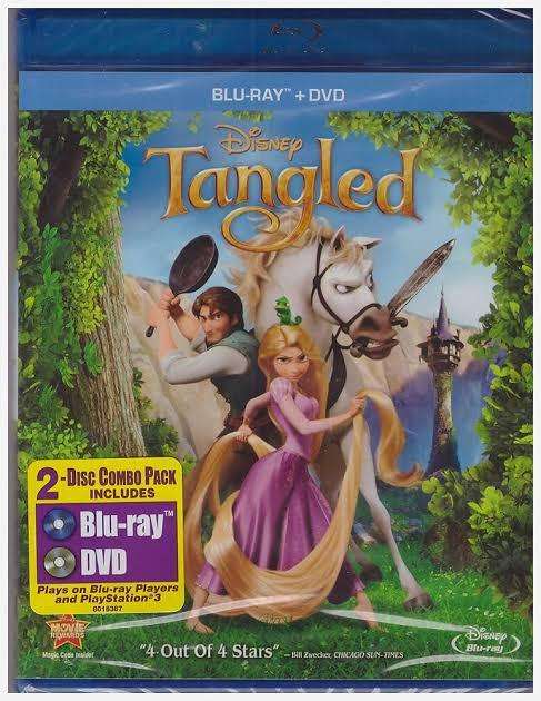 Tangled Blu-ray + DVD