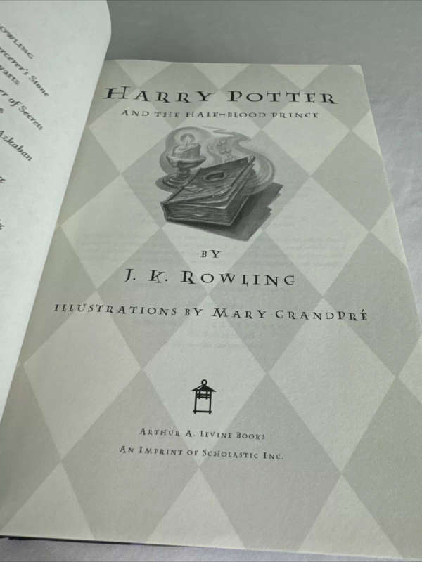 Harry Potter and the Half-Blood Prince (First American Edition)