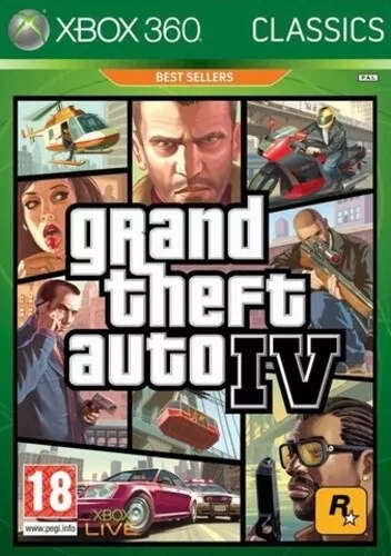 GRAND THEFT AUTO IV  XBOX 360