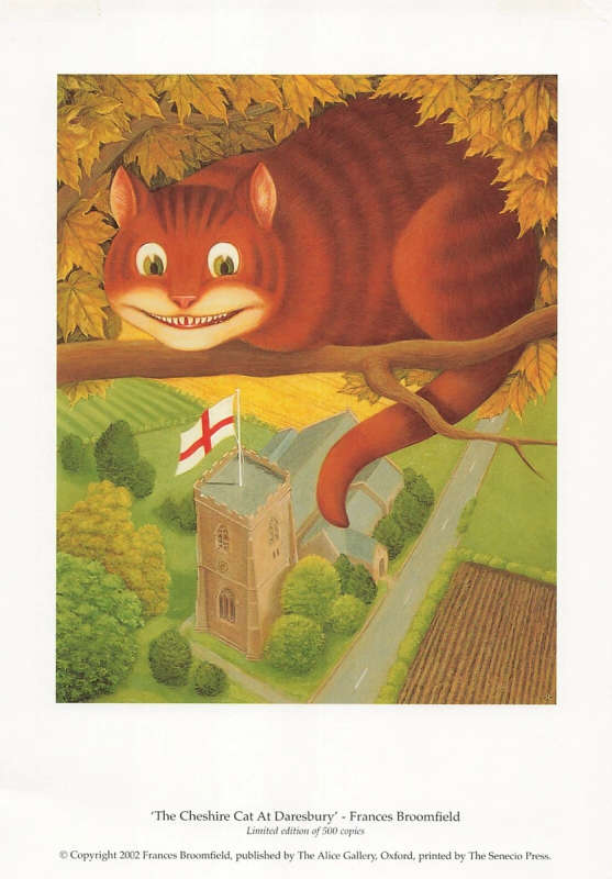 The Cheshire Cat Frances Broomfield Print