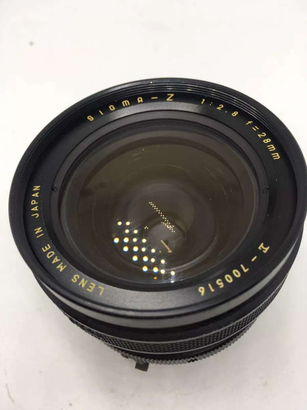 Sigma Z 28mm f/2.8 Wide Angle Camera Lens