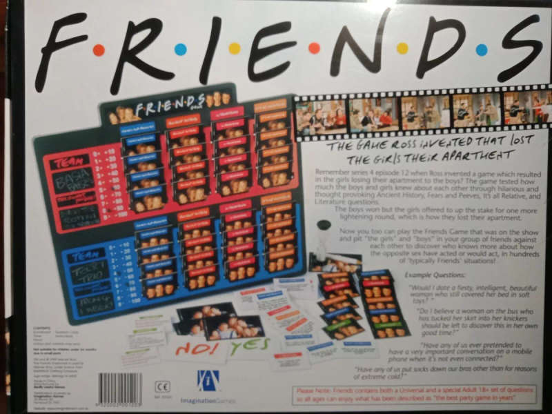 Friends Board Game The One Ross Invented That Lost the Girls Their Apartment Board Game