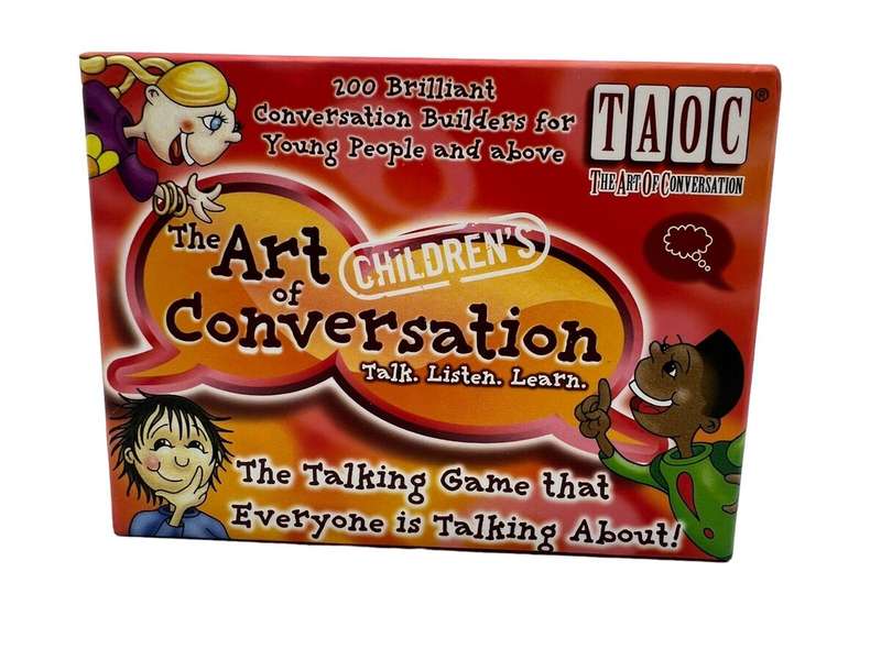 Childrens The Art of Conversation TAOC Talking Learning Card Game