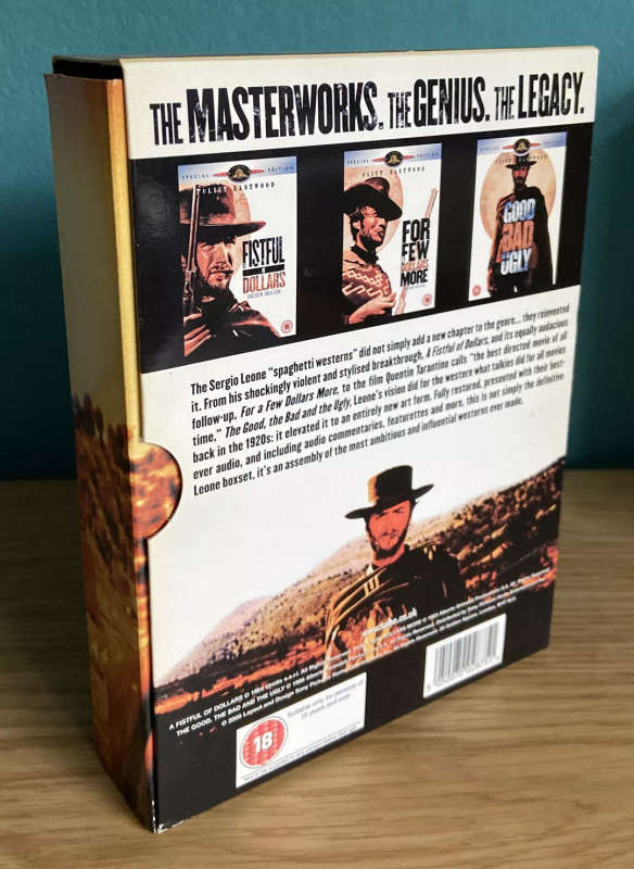 Box Set Clint Eastwood Spaghetti Westerns Collection DVD Box Set