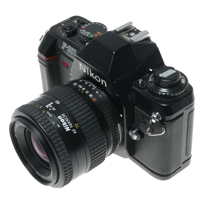 Nikon F-301 35mm Film SLR Camera
