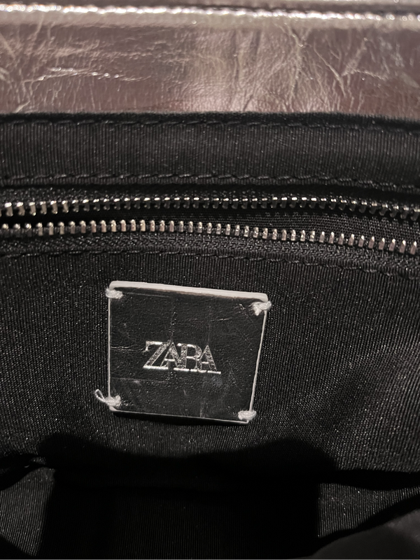 Silver Zara Crossbody Bag