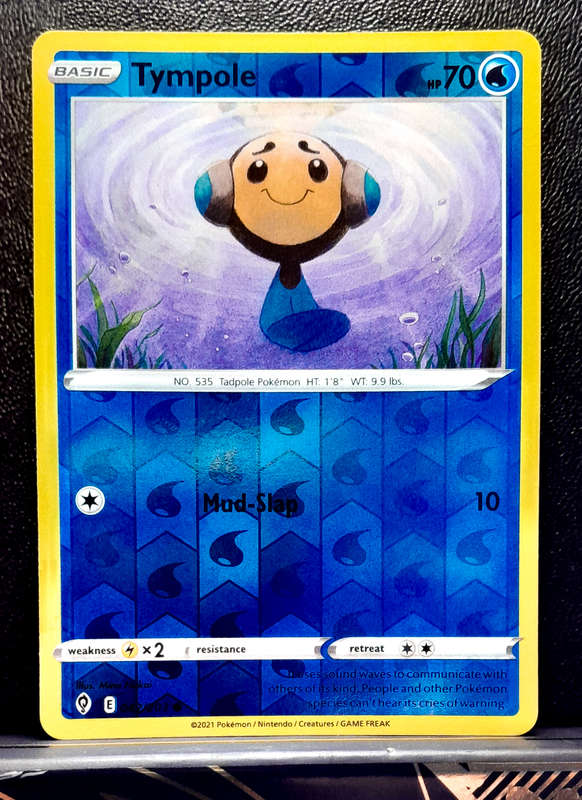 Pokemon Cards - Tympole 042/203 - Reverse Holo - Sword & Shield Evolving Skies NM