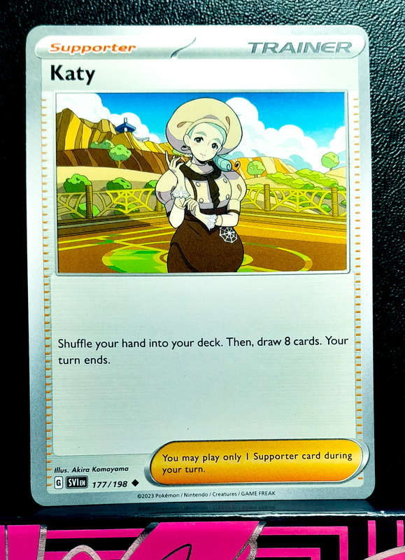 Pokemon Card - Katy 177/198 - Trainer - Scarlett & Violet Base Set