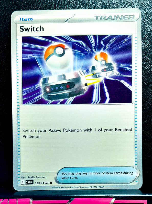 Pokemon Card - Switch 194/198 - Trainer - Scarlett & Violet Base Set