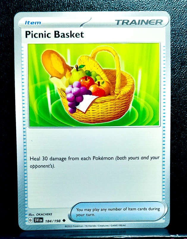 Pokemon Card - Picnic Basket 184/198 - Trainer - Scarlett & Violet Base Set