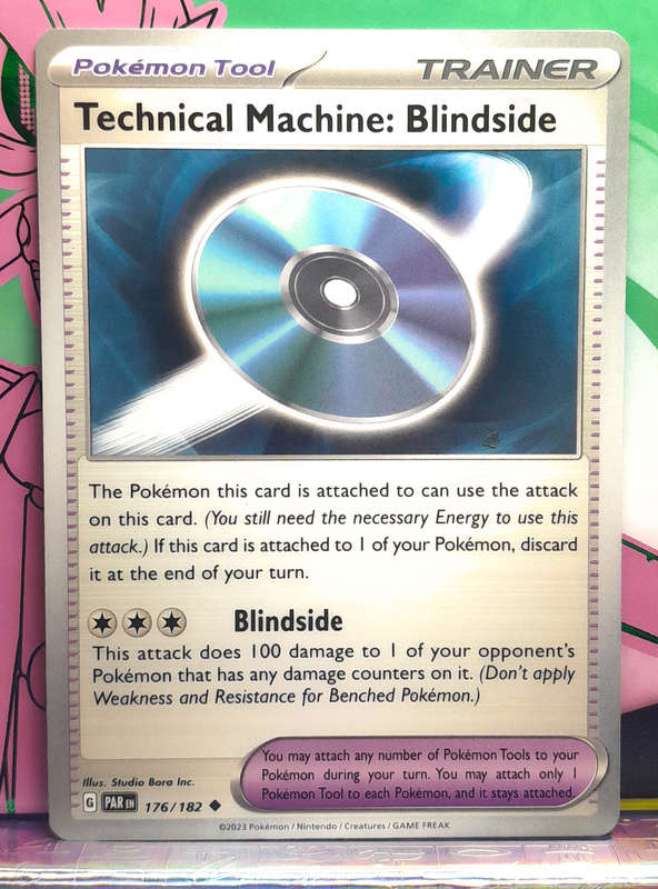 Pokemon Card - Technical Machine: Blindside 176/182 - Paradox Rift NM