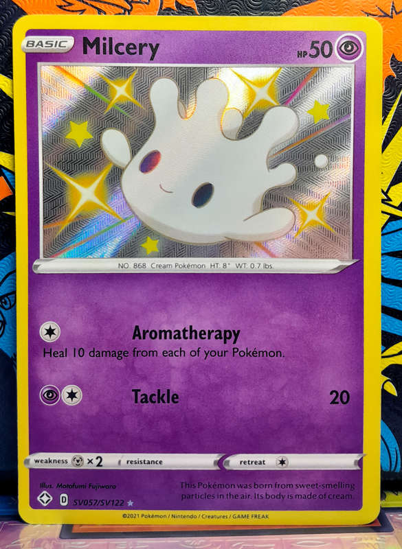 Pokemon Card - Milcery SV057/SV122 - Shiny Vault - Shining Fates