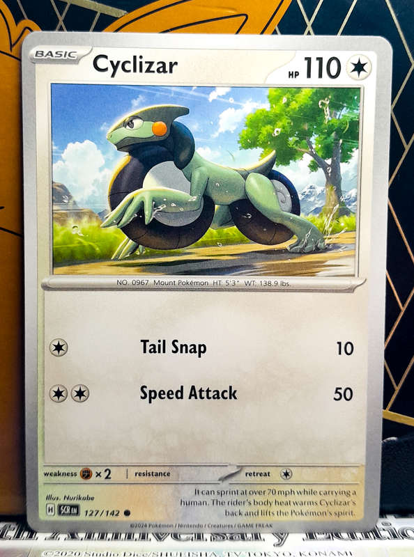 Pokemon Card - Cyclizar 127/142 - Common - Stellar Crown NM