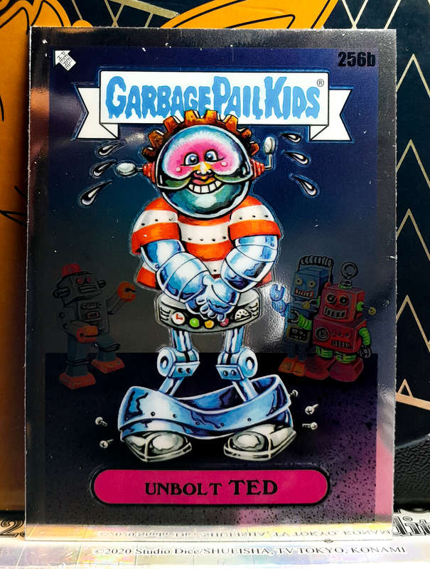 Topps Chrome - Garbage Pail Kids - Unbolt Ted 256b - NM