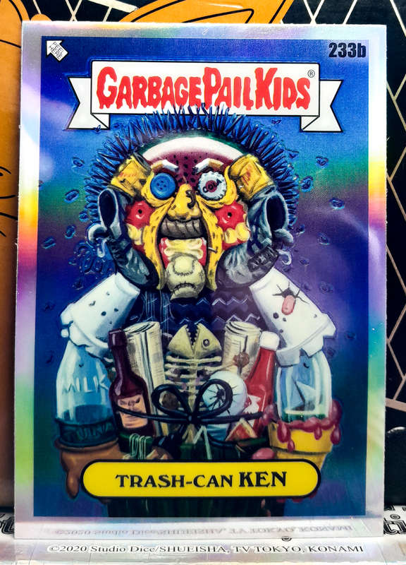 Topps Chrome - Garbage Pail Kids - Trash-Can KEN 233b - NM