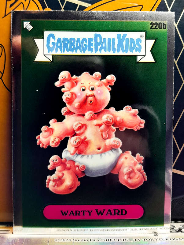 Topps Chrome - Garbage Pail Kids - Warty WARD 220b - NM