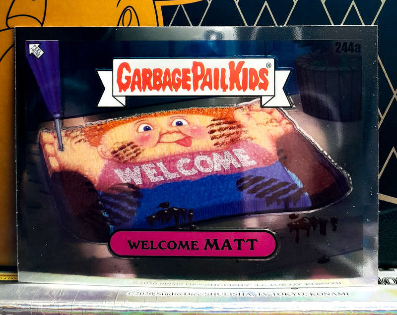 Topps Chrome - Garbage Pail Kids - Welcome Matt 244a - NM