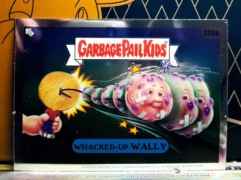Topps Chrome - Garbage Pail Kids - Whacked-up Wally 209a - NM