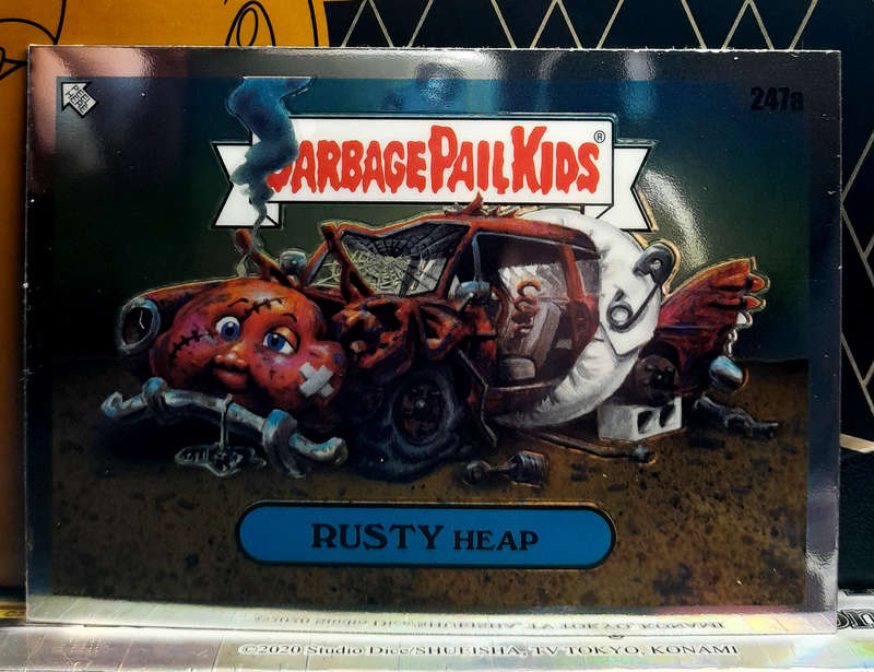 Topps Chrome - Garbage Pail Kids - Rusty Heap 247a - NM