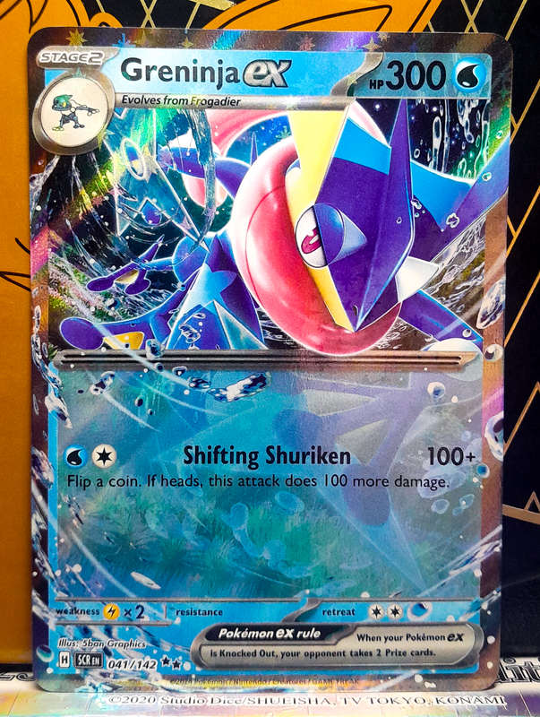 Pokemon Card - Greninja EX 041/142 - Stellar Crown NM