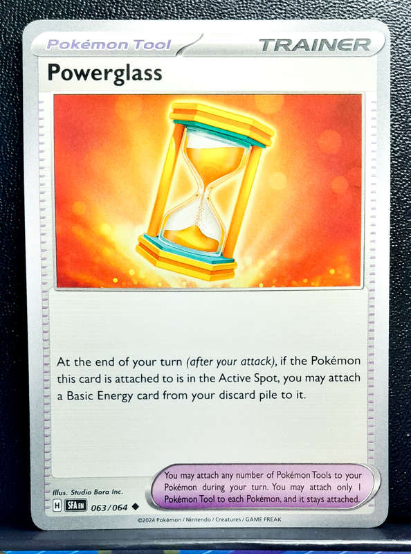 Pokemon Card - Powerglass 063/064 - Trainer - Shrouded Fable NM
