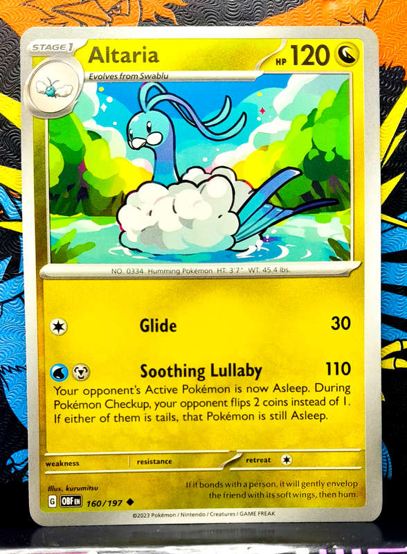 Pokemon Cards - Altaria 160/197 - Obsidian Flames