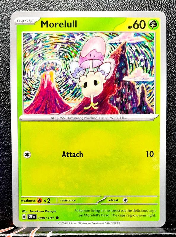 Pokemon Card - Moreull 008/191- Common - Surging Sparks NM