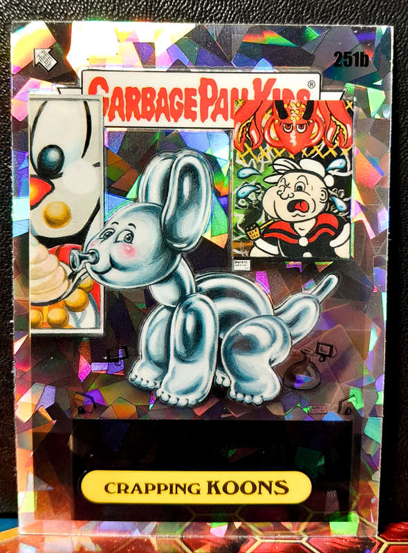 Garbage Pail Kids -  Vrapping Koons 251b - Topps Chrome Series 6 - NM