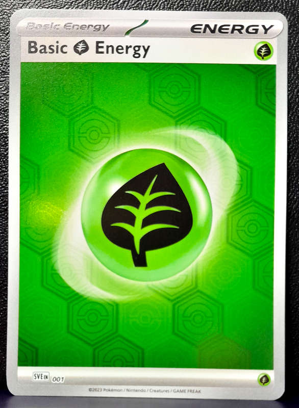 Pokemon Card - Leaf Enegry SVE001 - Reverse Holofoil Energy- Shrouded Fable NM