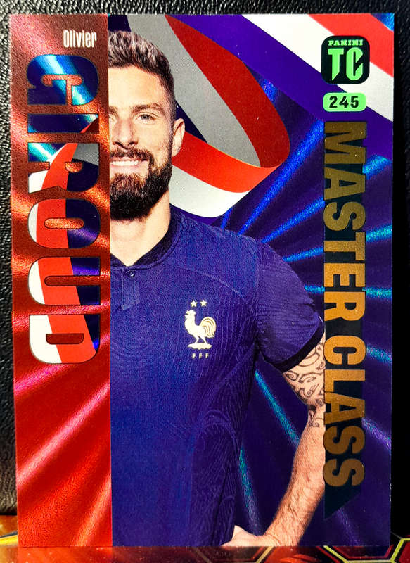 Panini Top Class - Olivier Giroud 245 - Master Class - Holofoil - 2024 - NM