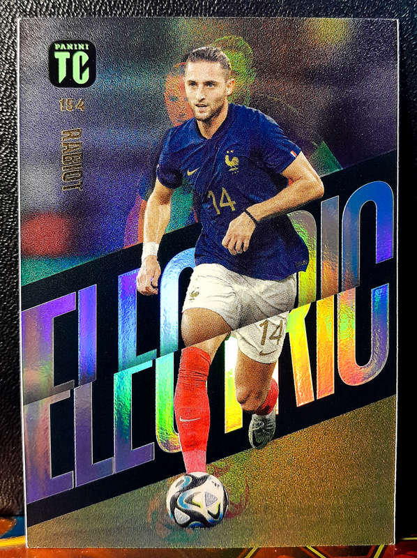 Panini Top Class - Adrien Rabiot 154 - Electric Holofoil - 2024 - NM