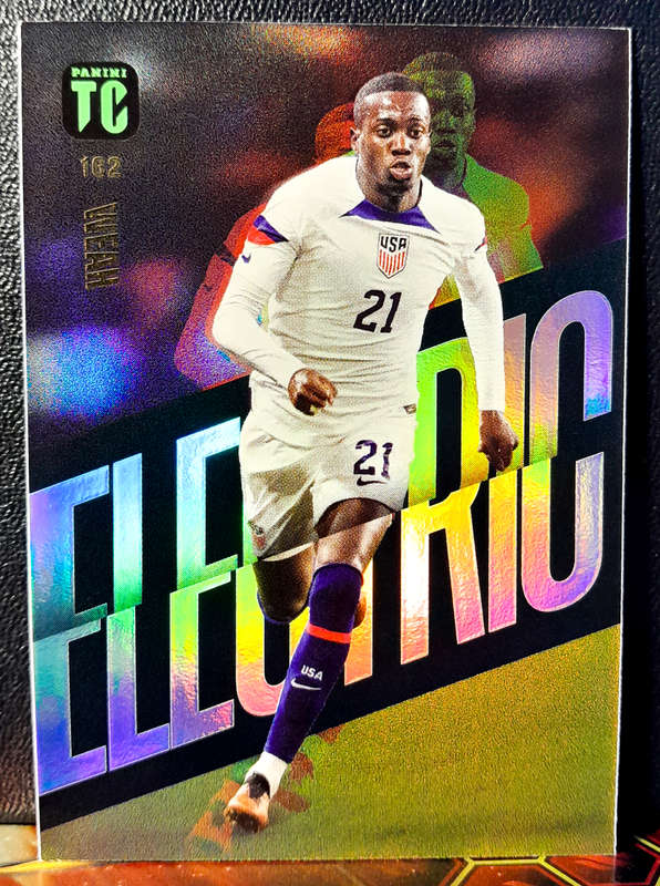 Panini Top Class - Timothy Weah 162 - Electric Holofoil - 2024 - NM