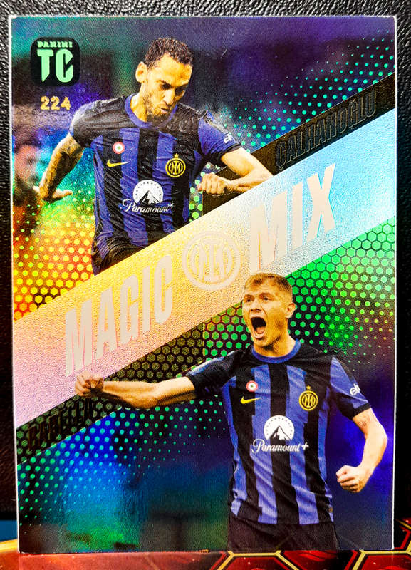 Panini Top Class - Calhanoglu / Barella 224 -  Magic Mix  - 2024 - NM