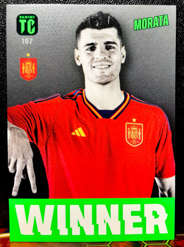 Panini Top Class - Morata 197 - WINNER  - 2024 - NM