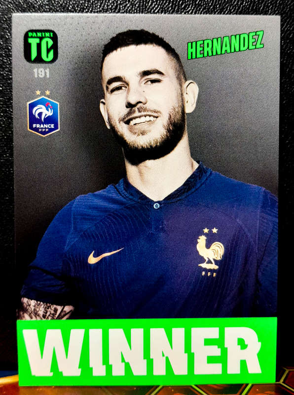 Panini Top Class - Hernandez 191 - WINNER  - 2024 - NM