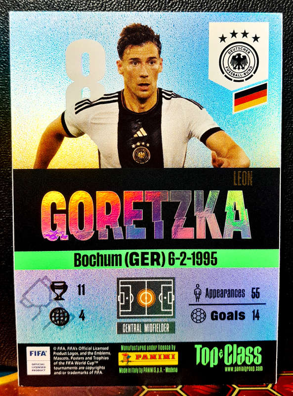 Panini Top Class - Goretzka 194 - WINNER  - 2024 - NM