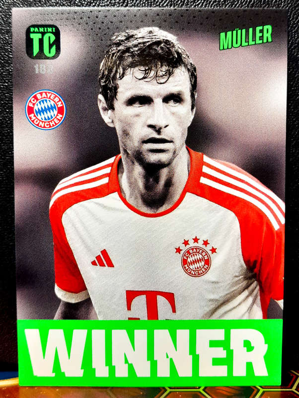 Panini Top Class - Muller 188 - WINNER  - 2024 - NM