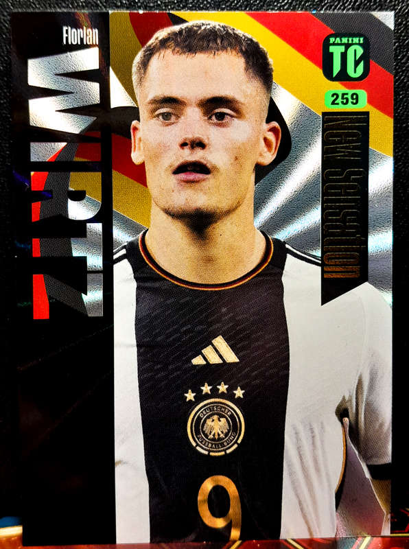 Panini Top Class - Florian Wirtz 259 - New Sensation - Foil  - 2024 - NM