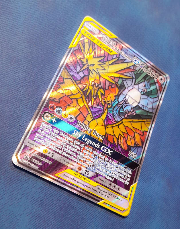 Pokemon Card - Moltres & Zapdos & Articuno SM210 - Sun & Moon Black Star promo NM