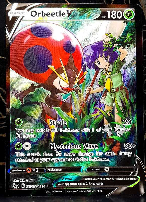 Pokemon Card - Orbeetle TG12/TG30 - Trainer Gallery - Lost Origin NM