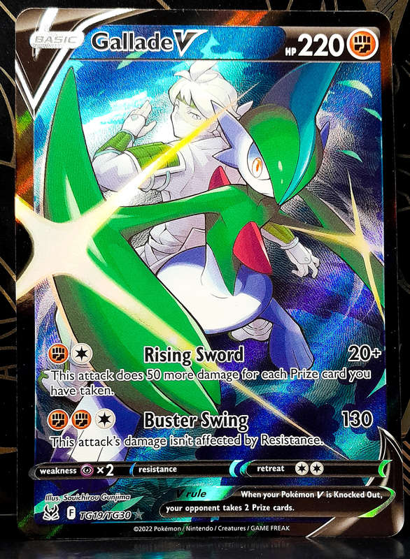 Pokemon Card - Gallade TG19/TG30 - Trainer Gallery - Lost Origin NM